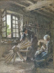 The Old Cartwright and his Wife, 1897